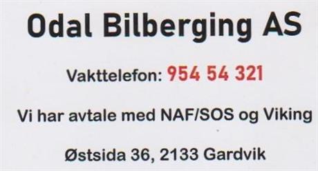 Nytt bilbergingsfirma i Odalen