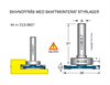 Skivnotfräs L=3.6 F=7 D=36 S=8