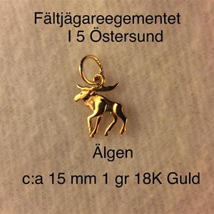 ÄLGEN Fäljtjägarregementet I5 Hänge Silvers