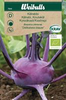 Kålrabbi 'Delikatess Blauer' KRAV Organic