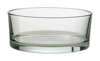Glasskål cylinder D19cm H8cm 4/fp