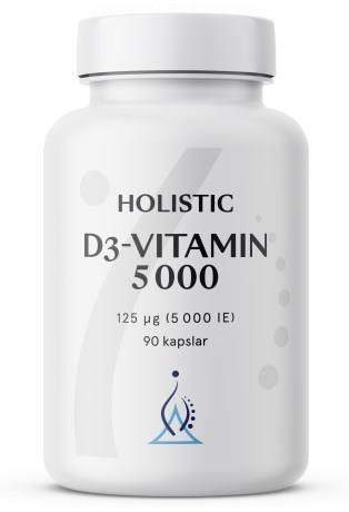 D-Vitamin 5000 IE, 90kaps