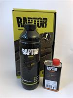 Raptor Tough &amp; Protective Bed Liner Black 1 Liter Kit, RLB/S1