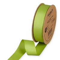 Band 25 mm 25 m/r Grosgrain vårgrön