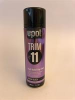 U-Pol High Build Top Coat Satin Black 450 ml, Trim#11SB