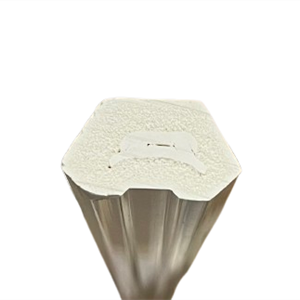 PVC sprosse 28x16 mm Hvit - 410 cm