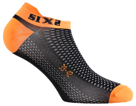 SIXS - No-Show Socks - Orange