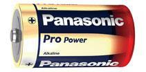 Batteri LR20.Alkaline/2st Panasonic