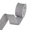 Band 50 mm 8 m/r light grey linne med tråd
