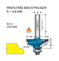 Kantprofilfräs R=4.8 L=14.5 F=11