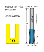 Notfräs D=10 L=25 TL=63 S=8