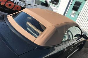Sufflett Mustang 94-04 vinyl saddle combo glas defroster