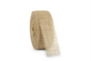 Juteband 50 mm 25 m/r Natur