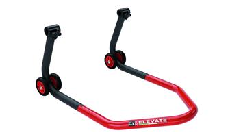 LV8 ELEVATE REAR U-STAND, Forks, Black/Red