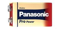 Batteri 6LR61.Alkaline/1st Panasonic
