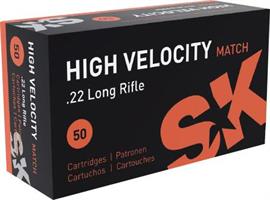 SK .22 LR High Velocity Match - 50kpl rasia