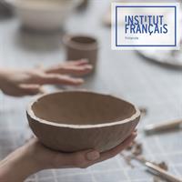 Atelier de céramique francophone avec l'Institut Français le 22.5. 