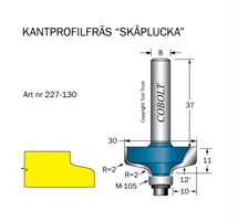 Kantprofilfräs D=30 R=2 L=11 F=10