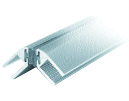 Magnetlist 90 gr.hjørneprofil metall - 1 par