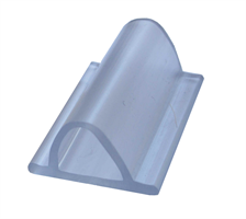 Vannstopplist 34x22 mm Klar 2,0 meter