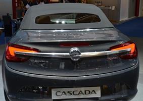 Sufflett Buick / Opel Cascada 2016-19 tyg svart defroster