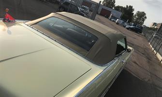 Sufflett GM 65-70 C-body vinyl buckskin combo glas zip