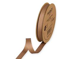 Band 13 mm 25 m/r Grosgrain mocka
