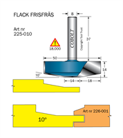 Frisfräs 10° D=50 L=14 S=8