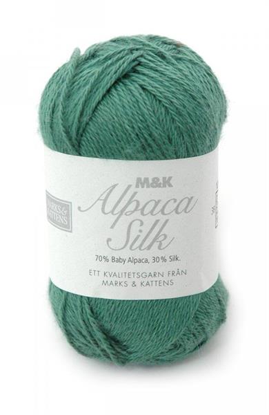 Marks & Kattens Alpacka Silk mellangrön