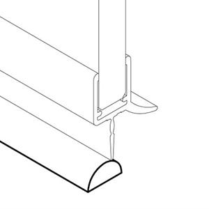 Vannstopplist 10x5 mm klar - 2 meter