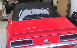 Sufflett Camaro/Firebird 67-70 vinyl svart combo