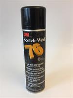 3M Hi-Tack Spraylim 76, lång öppentid 500, ml