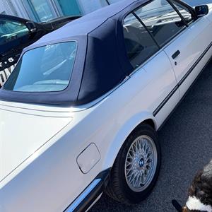 Sufflett BMW 3-serie E30 man TW blå