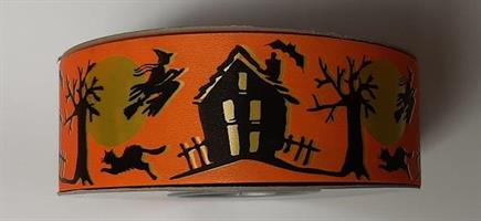 Band Halloween 34mm plast 50m/r