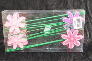 Blomma på pinne 3 stilar 18/fp