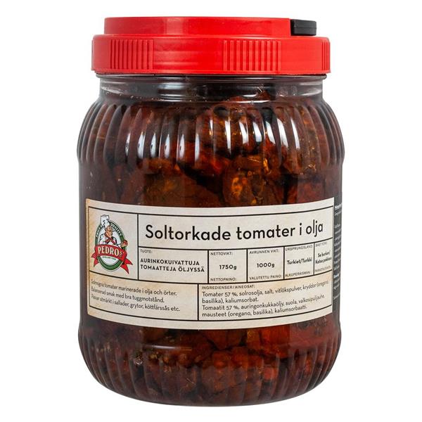 Soltorkade Tomater Hel 1,7kg
