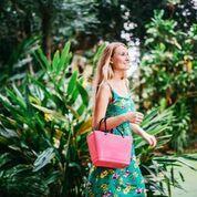 Hinza väska tropical pink stor
