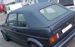 Sufflett Golf I 80-93 vinyl mörkblå