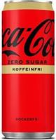 Coca Cola Zero Koffeinfri 20x33cl