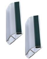 Magnetlist 90/180 grader for 5/6 mm glass - 1 par