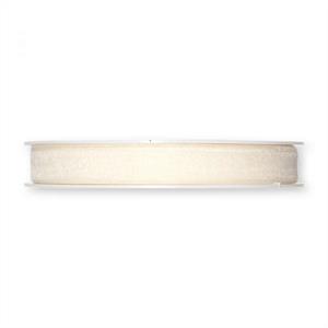 Band 10 mm 50 m/r organza cream