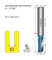 Notfräs D=10 L=30 TL=90 S=12