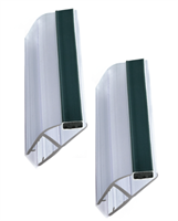 Magnetlist 135 grader for 10 mm glass - 1 par