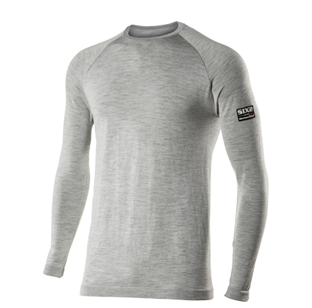 SIXS - Merino Longsleeve - Grey