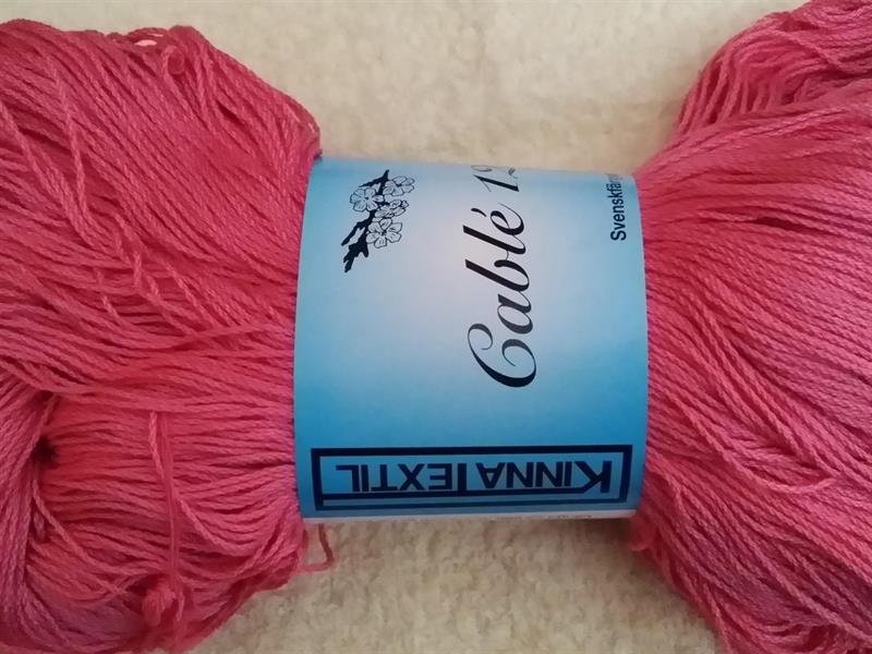 Kinna Textil Cablé 12/6 rosa