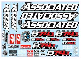 RC10B74.1 Decal Sheet