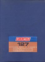 Reservdelskatalog mekanik begagnad original Fiat 127
