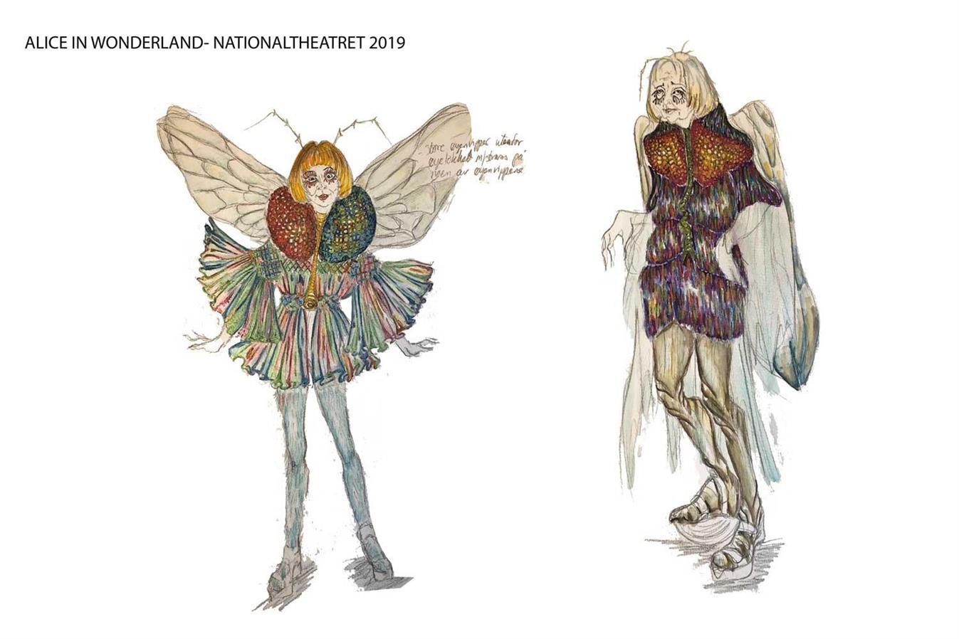 Alice in wonderland - Nationaltheatret- Director: Mads Bones - 2019 - Costume Design: Christina Lovery 