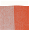 Arild badlakan 90x150 cm, orange/vit