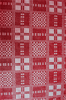 Mormor bordsduk 150x250 cm, röd
